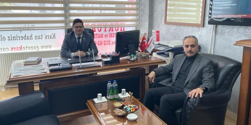 Kars İl Müftüsü Hamza Bayram, gazetekars.com’u ziyaret etti