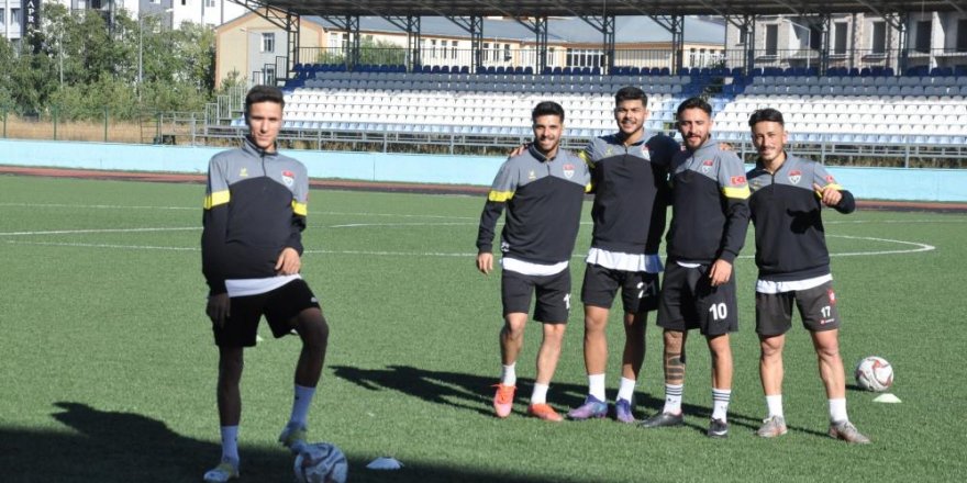 Kars 36 Spor Palandöken maçı hazırlıklarını sürdürüyor