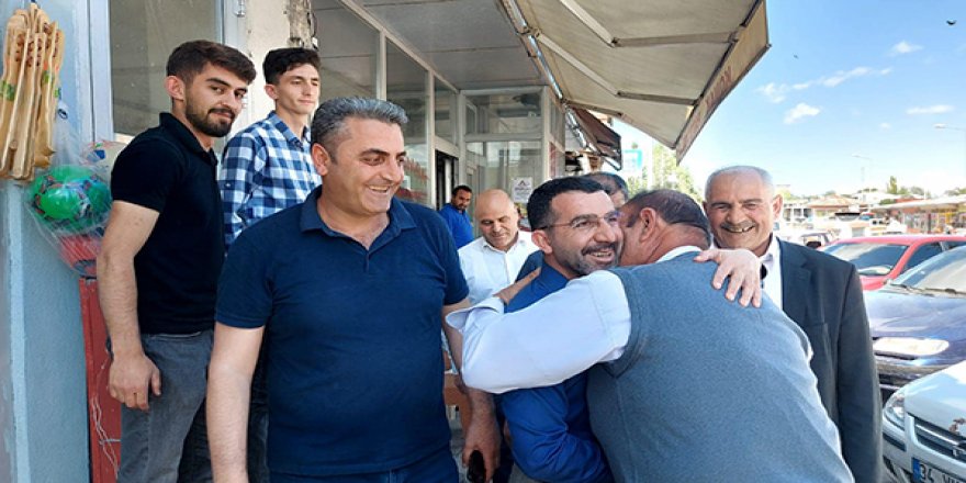 AK Parti Kars Milletvekili Adem Çalkın, Akyaka Çiftçisinin Yanında