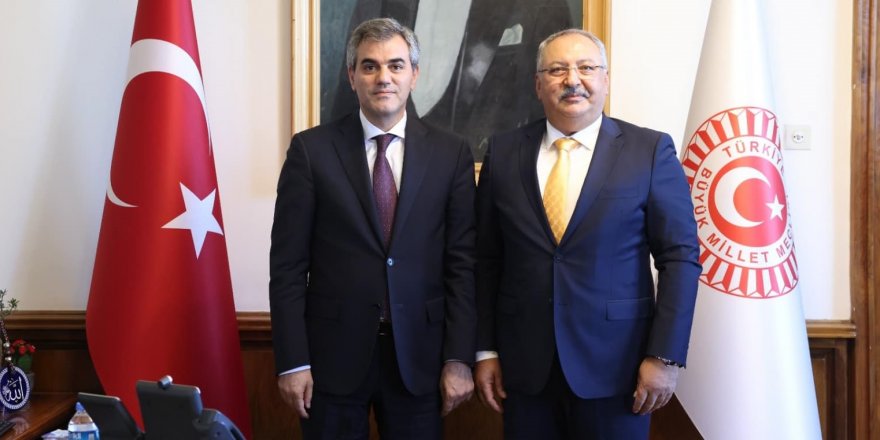 Cumhurbaşkanlığı İdari İşler Başkanı Metin Kıratlı'dan Talip Uzun'a Hayırlı Olsun Ziyareti