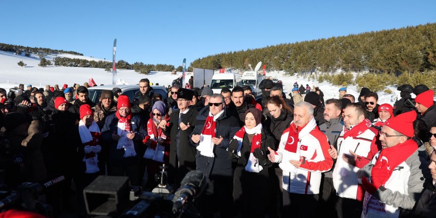 Sarıkamış Şehitleri'ni Anma Yürüyüşü gerçekleştirildi