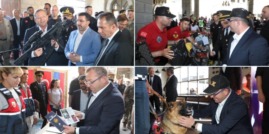 Jandarma Tanıtım Sergisi yoğun ilgi gördü