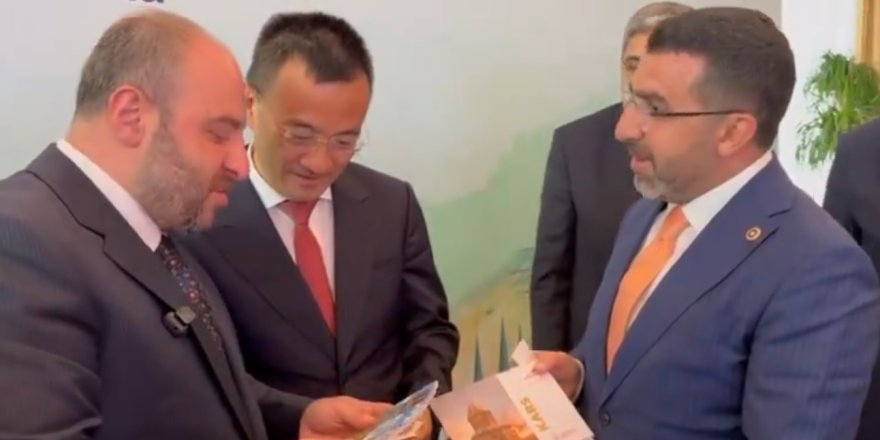 Milletvekili Çalkın, Çin’de üst düzey yatırımcı ve yöneticileri Kars’a davet etti