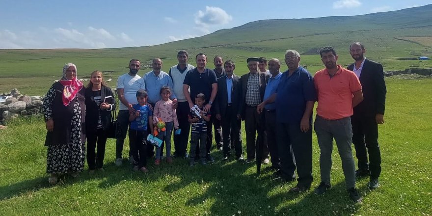 Kaymakam Halis Hacıismailoğlu Köy Ziyaretlerine Devam Ediyor