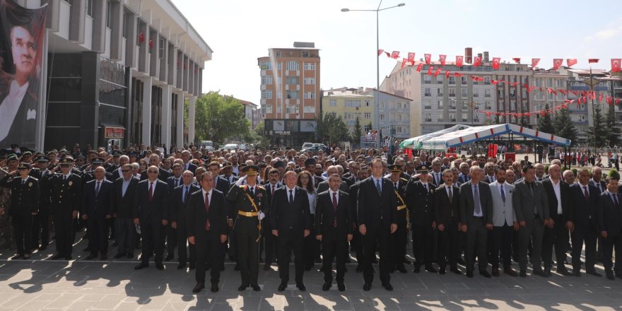 30 Ağustos Zafer Bayramı Kars’ta coşkuyla kutlandı