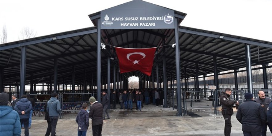 Susuz hayvan pazarı Cumartesi günleri açık olacak