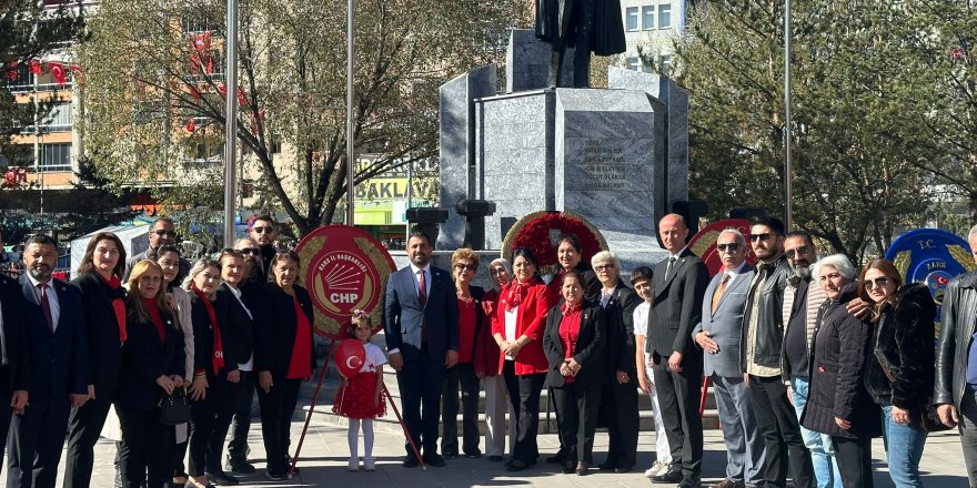 CHP Kars İl Başkanlığından Cumhuriyet Bayramı kutlaması