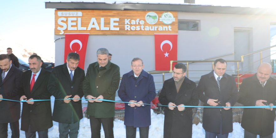 Susuz Şelale Kafe ve  Restaurant açıldı