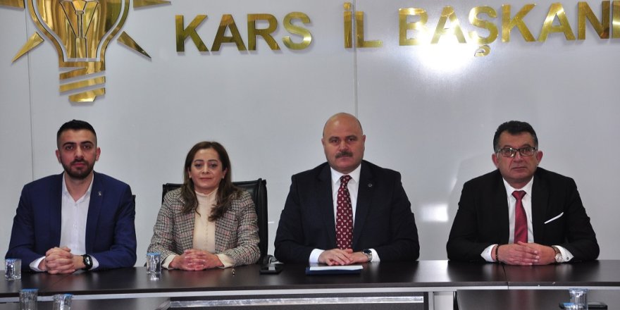 AK Parti Kars İl Başkanı Muammer Sancar'dan açıklama