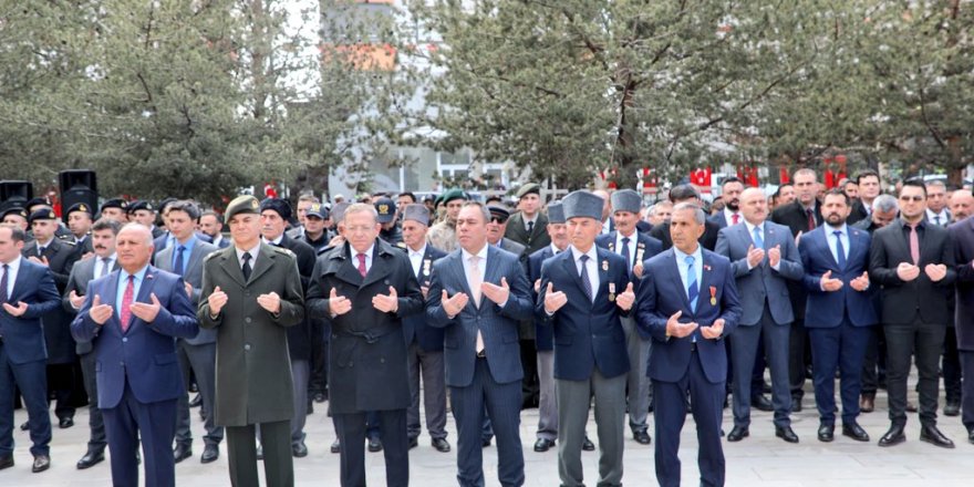 Kars’ta Çanakkale Zaferi’nin 110'uncu yıldönümü kutlandı