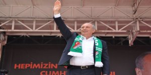 CHP Cumhurbaşkanı adayı Muharrem İnce, Karslılara seslendi