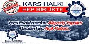 Alibeyoğlu, yerel esnaftan alışveriş çağrısı yaptı