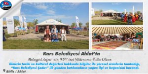 Kars Belediyesi Ahlat’ta...