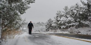 Kars’ta kartpostallık kış manzaraları