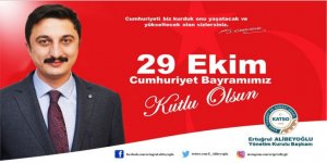 Başkan Alibeyoğlu'nun Cumhuriyet Bayramı mesajı