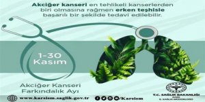 Akciğer kanseri erken teşhisle tedavi edilebilir!