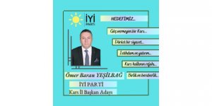 Ömer Baran Yeşilbağ, İYİ Parti Kars İl Başkanlığı'na adaylığını açıkladı