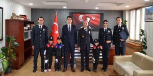 Kars Vali vekili Muhammed Furkan Tuna'ya Polis Haftası ziyareti