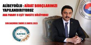 Alibeyoğlu: “Aidat borçlarınızı yapılandırıyoruz”