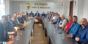 Ak Parti Kars İl Yönetimi Toplandı