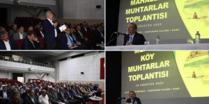 Vali Polat, Merkez Mahalle ve Köy Muhtarları ile bir araya geldi