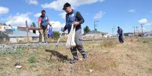 Plastikle mücadele şehitler diyarında devam etti