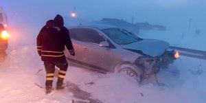 Kars’ta zincirleme kaza: 1 ölü, 17 yaralı