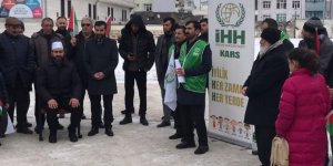 Kars İHH'den Filistin’e destek açıklaması