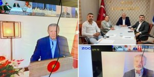 Cumhurbaşkanı ve Genel Başkan Erdoğan, il teşkilatları ile video konferans ile bayramlaştı