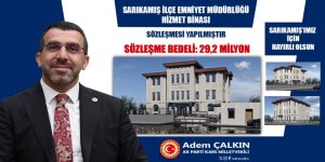 Milletvekili Adem Çalkın'dan Sarıkamış İlçe Emniyet Müdürlüğü yeni hizmet binası müjdesi