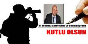 KKDGC Başkanı Harmankaya'dan 24 Temmuz Gazeteciler ve Basın Bayramı mesajı