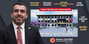 Milletvekili Adem Çalkın Kars’ın eğitim alt yapısını güçlendirmeye devam ediyor