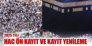 Hac ön kayıt ve kayıt yenileme başladı