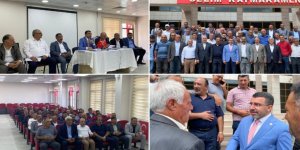 Ak Parti Kars Milletvekili Adem Çalkın, Selim’de muhtarlar ve teşkilatıyla buluştu