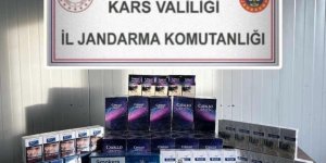 Kars'ta 310 paket kaçak sigara ele geçirildi