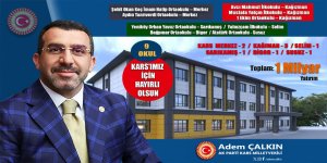 KARS EĞİTİMİNE 1 MİLYARLIK YATIRIM